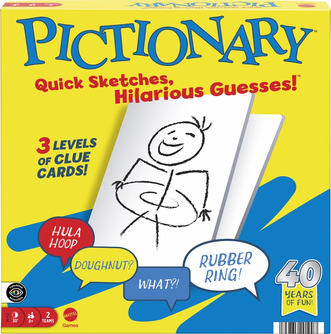 Pictionary – Loja Klasike Familjare me Vizatime