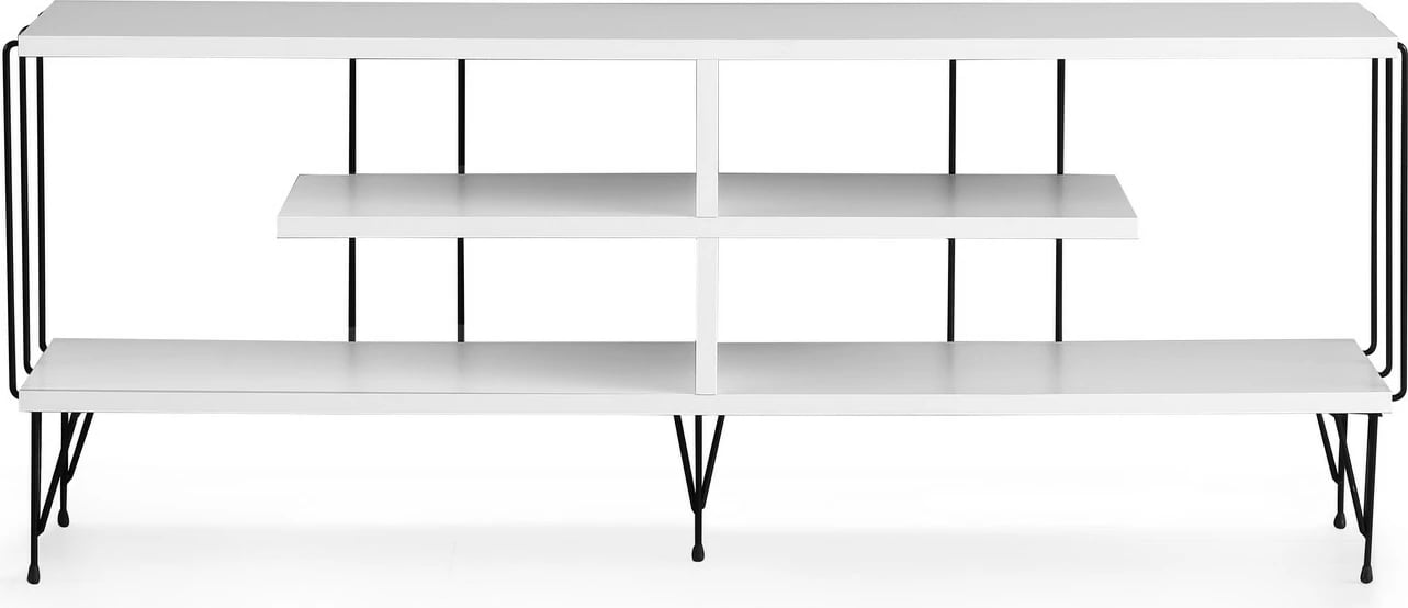 Komodë për TV Hanah Home, Eze, e bardhë