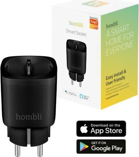 Smart socket Hombli, EU, Wi-Fi, zi