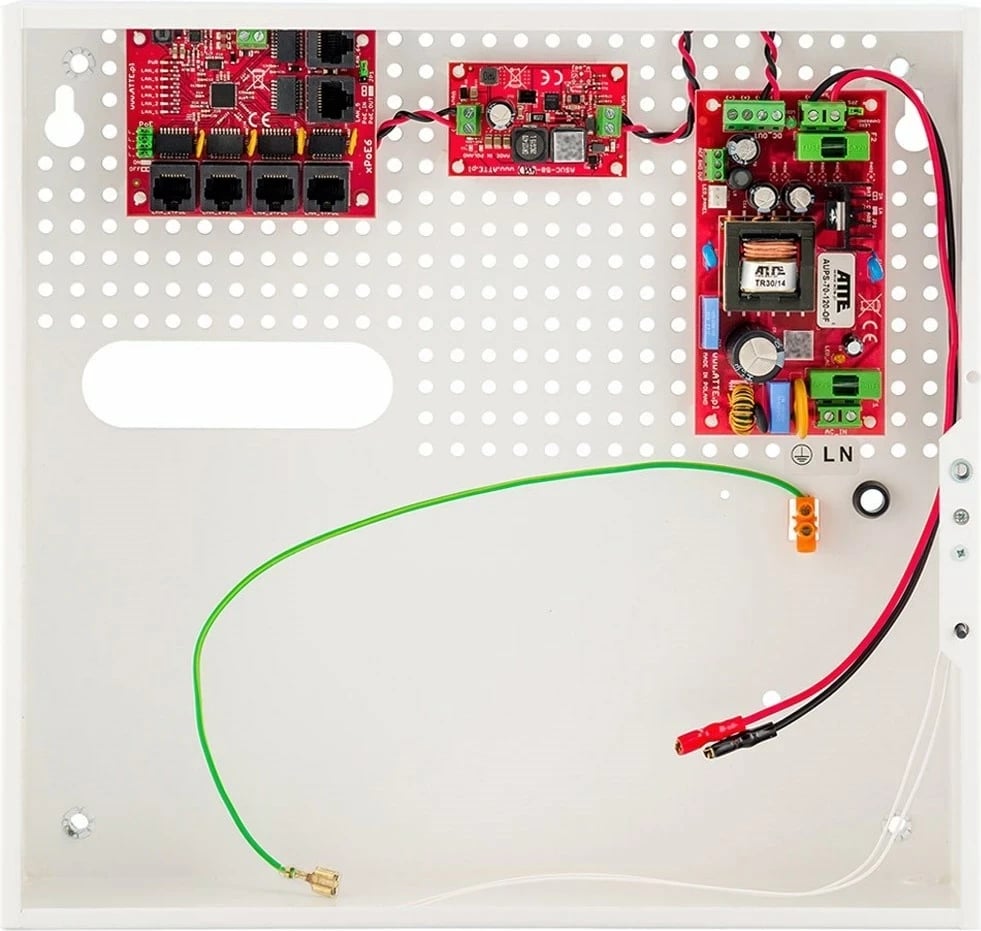 Switch PoE 5-portësh ATTE IPUPS-5-11-F