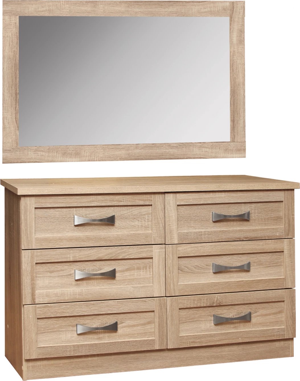 Komodinë me pasqyrë Sonama FH10172.02 120x40x76 cm