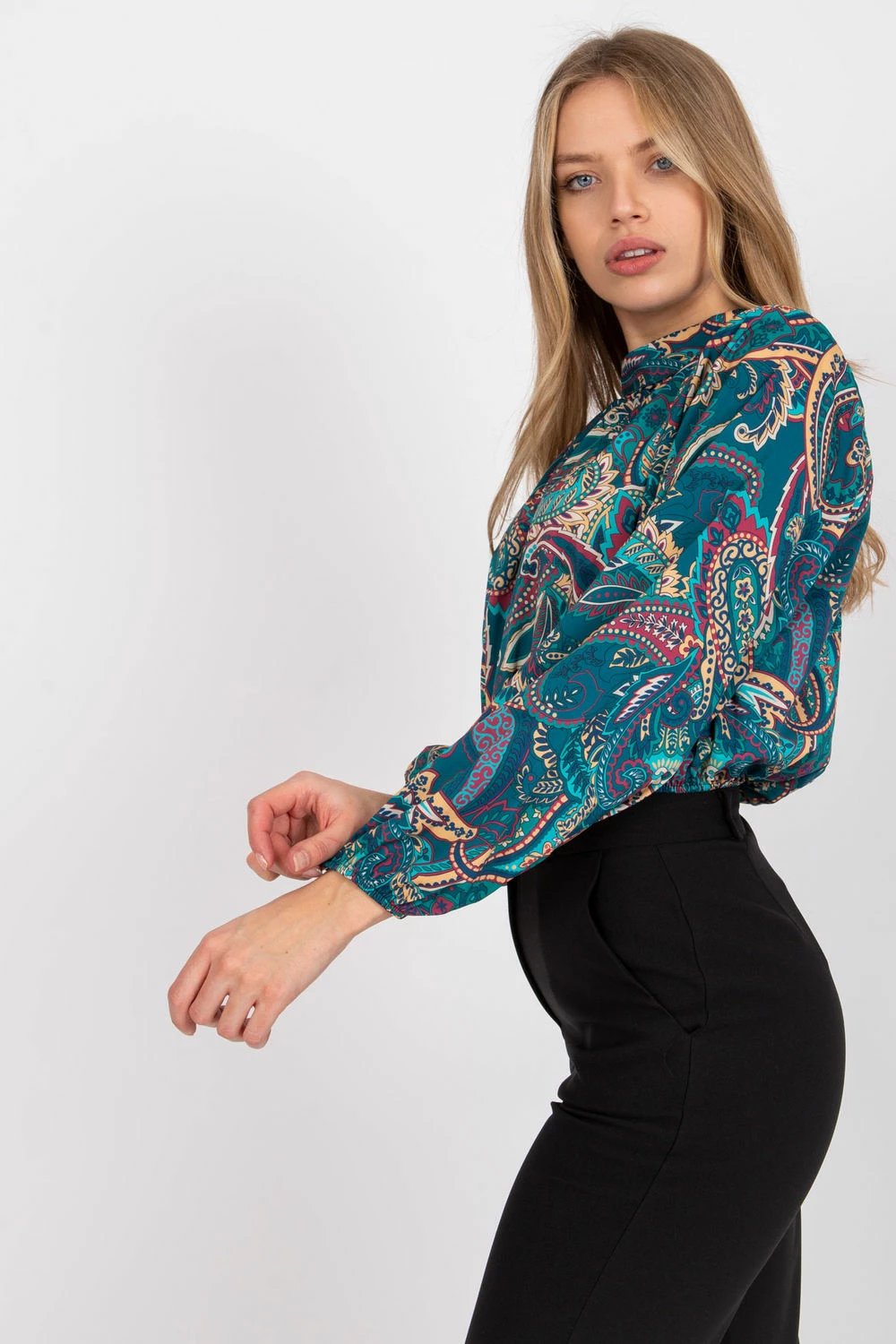 Bluzë femra Italy Moda 168826, e gjelbër
