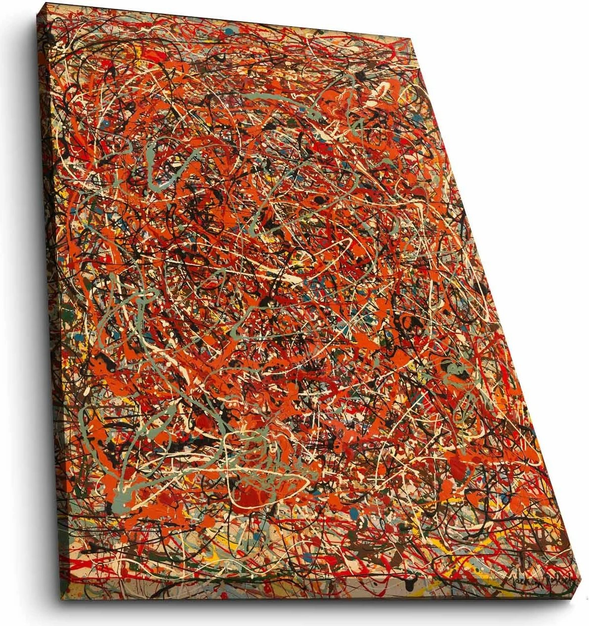 Pikturë dekorative në kanavacë, Wallity, 70100FAMOUSART-056, shumëngjyrëshe, 70x100cm