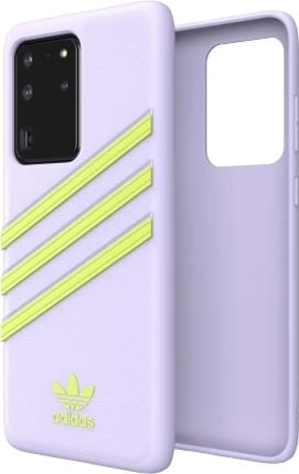 Mbështjellës Adidas OR Moulded Case për Samsung Galaxy S20 Ultra, vjollcë