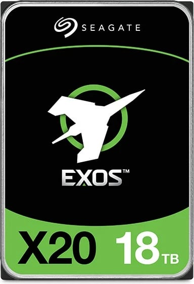 Hard disk Seagate Enterprise Exos X20, 18 TB, 7200 RPM, 3.5", Serial ATA III