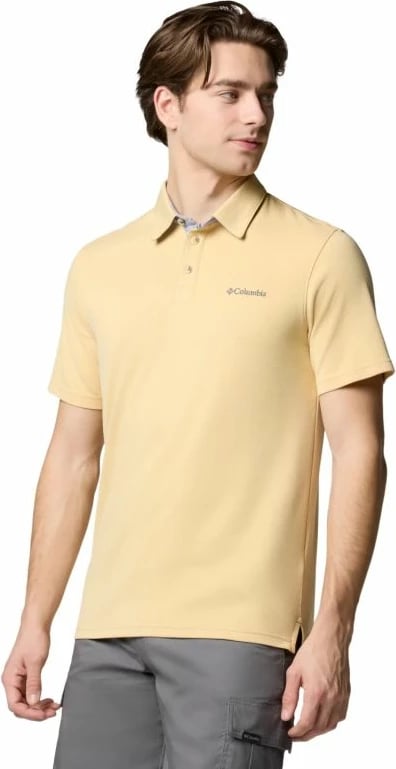 Maicë polo për meshkuj Columbia, e verdhë