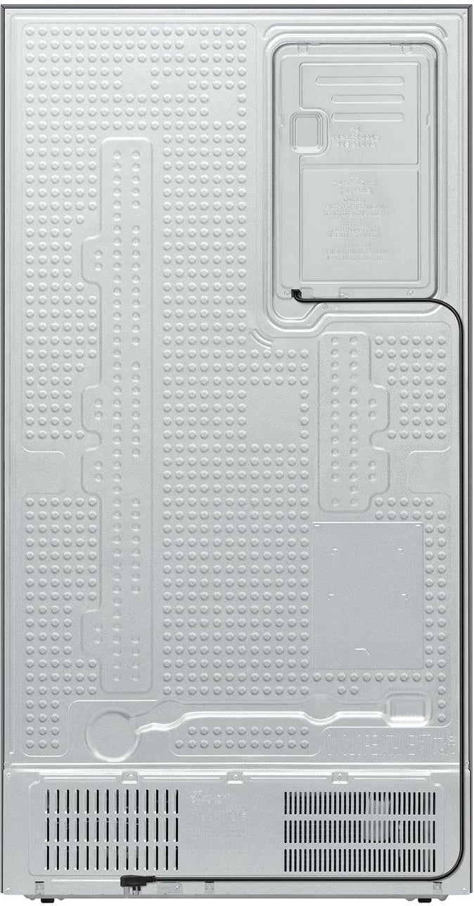 Frigorifer Side by Side Samsung RS70F65QETEO 659 L, AI Energy Mode, Mono Cooling, Wi‑Fi SmartThings, klasa energjike E, 36 dBA, argjend metalik mat