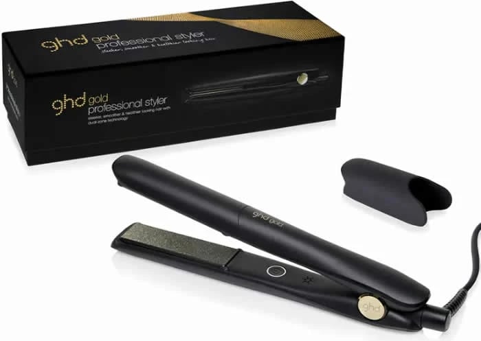 Drejtues flokësh GHD Gold Professional Styler unisex i zi