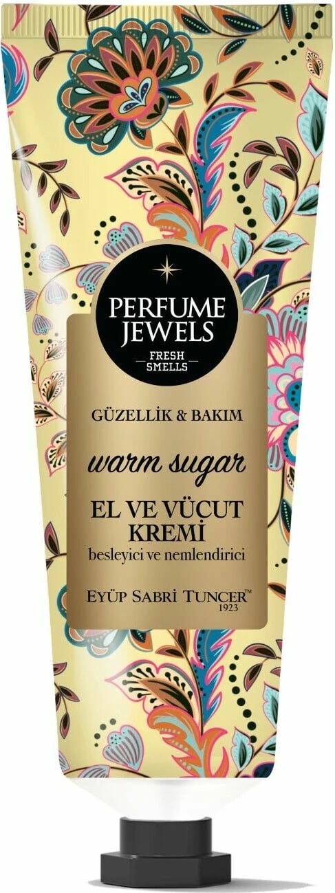 Krem për duar & trup - EST- PARFUME JEWELS - Warm Sugar 50ML