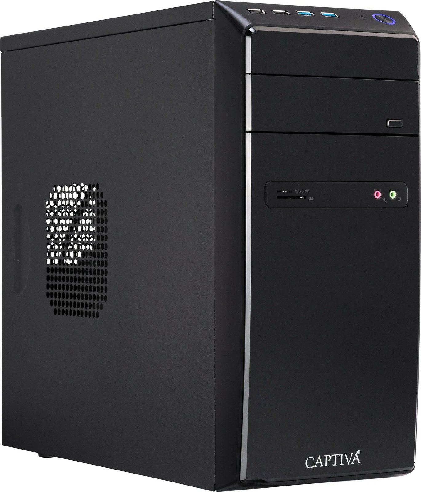 Kompjuter Captiva Power Starter I80-375, i5-14400, 2TB SSD, 64GB RAM, DVD-RW, WLAN, pa sistem operativ, zi