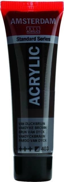Ngjyrë akrilike Talens Amsterdam 403 Vandyke Brown 120ml