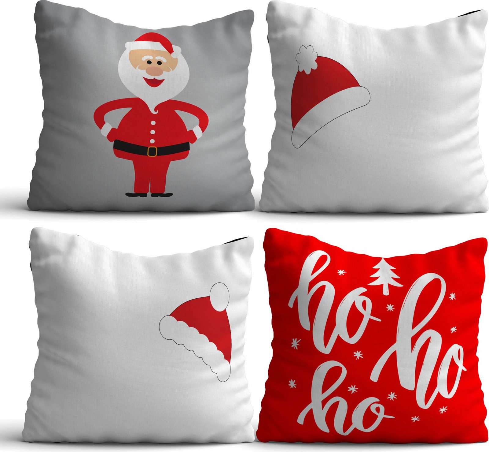 Set jastëkësh dekorativ (4 copë), Aberto Design, NYXMAS10