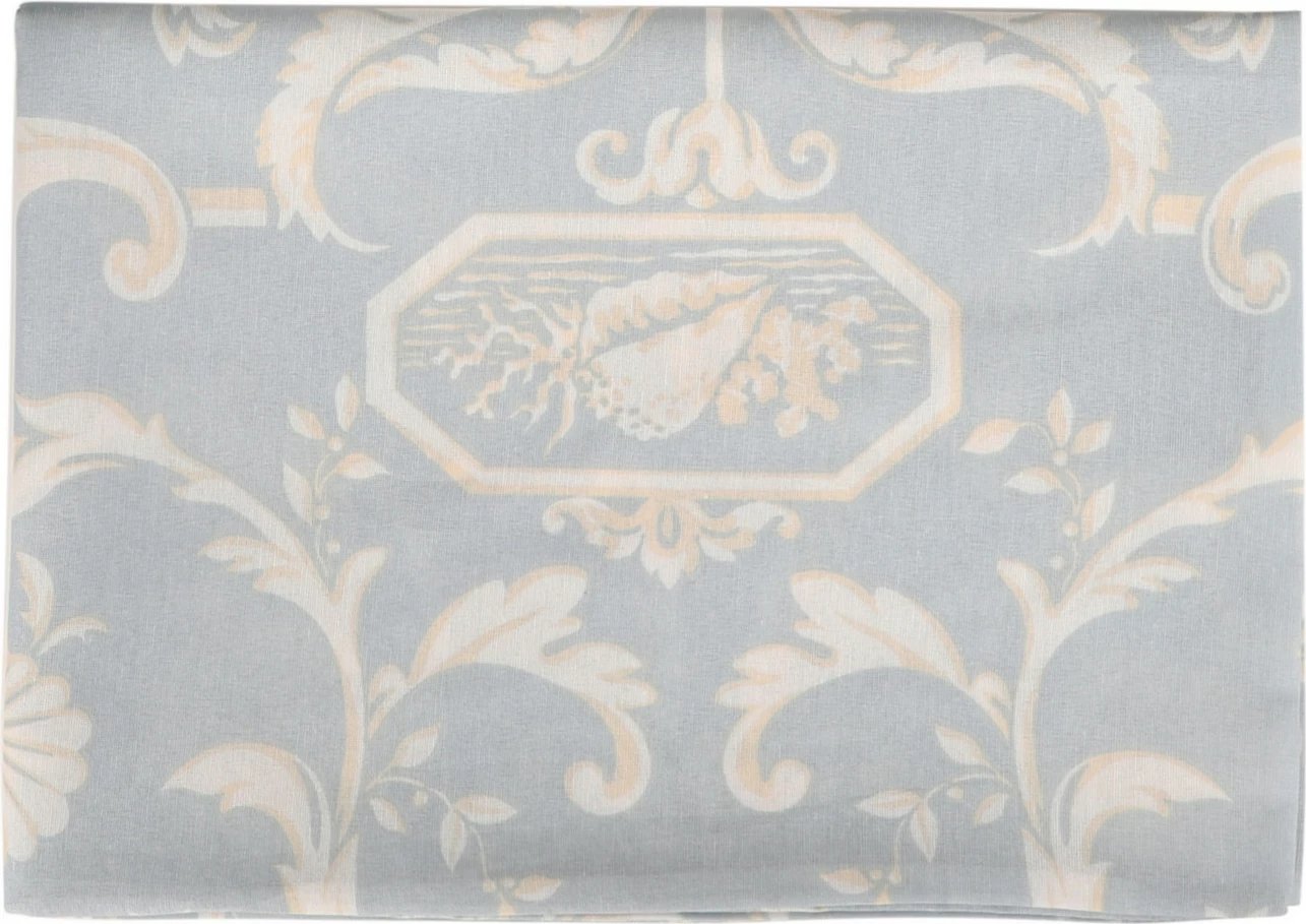 Set piké dopio L'essentiel, Tuval, ngjyrë kaltër-bardhë