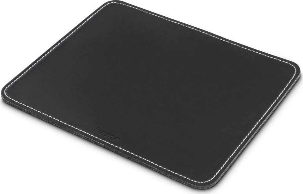 Mauspad Hama Leather Look, e zezë
