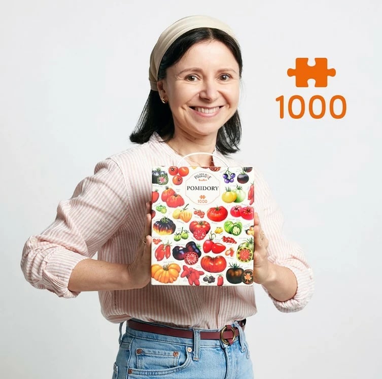 Puzzle CzuCzu Puzzlove Tomatoes 1000 pjesë, 48x68 cm