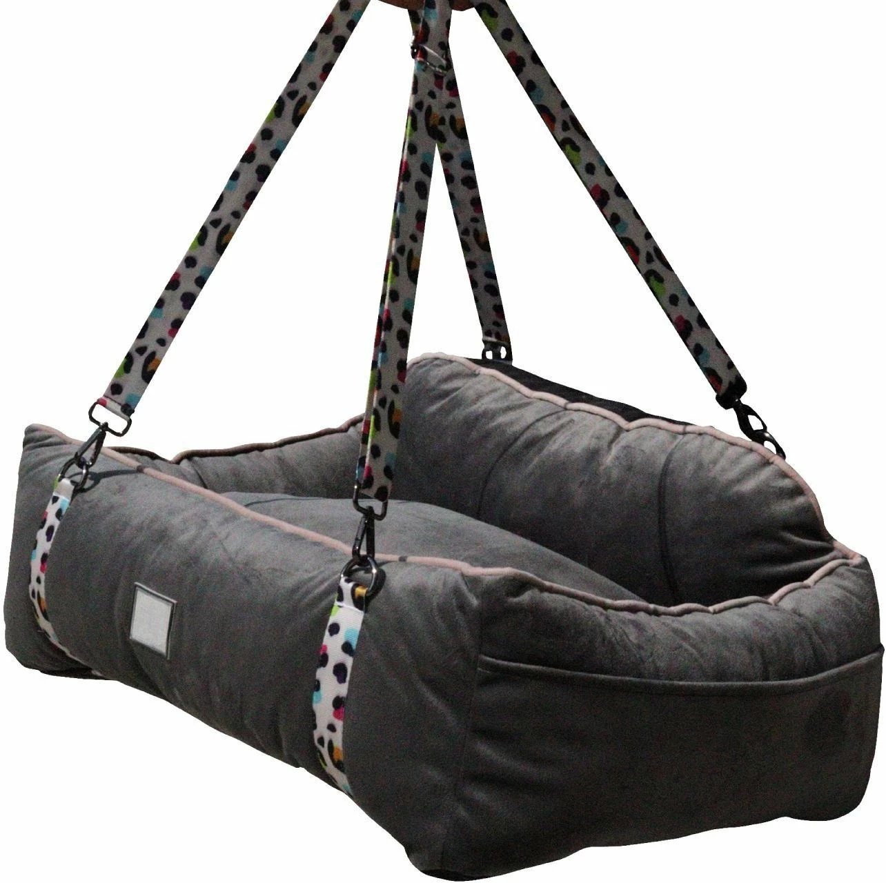 Shtrat për kafshë Paw Go, ngjyrë antracit, Paws & Whiskers, 40x55x15cm