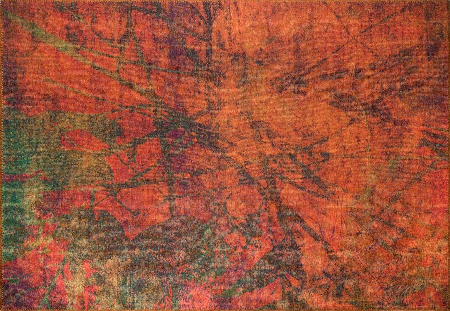 Qilim (140 x 190) Conceptum Hypnose, Fusion Chenille, portokalli AL 09