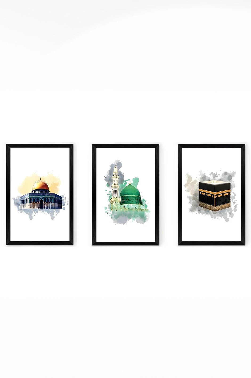 Set pikturash dekorative (3 copë), Wallity, Artsycllct4