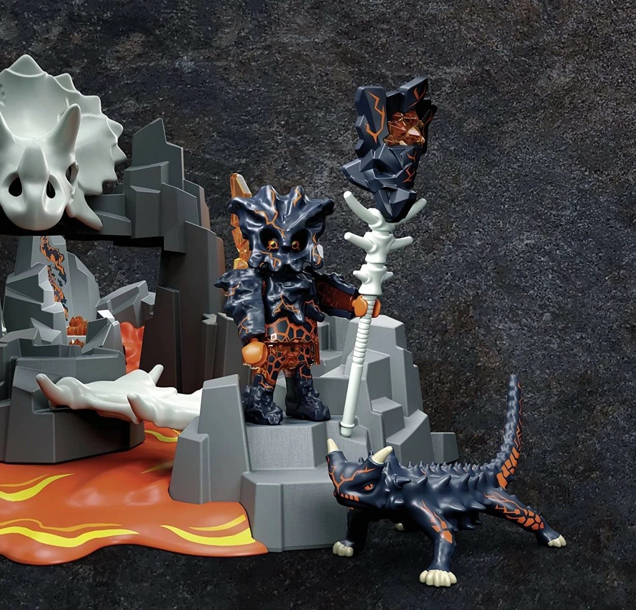 Set lodrash Playmobil DINO Rise 70926 Lava Source Guardians, 43 pjesë