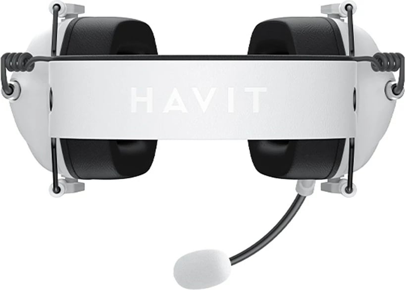 Kufje Havit H2033D Gaming, Wired & Wireless, In-ear, Bardhë