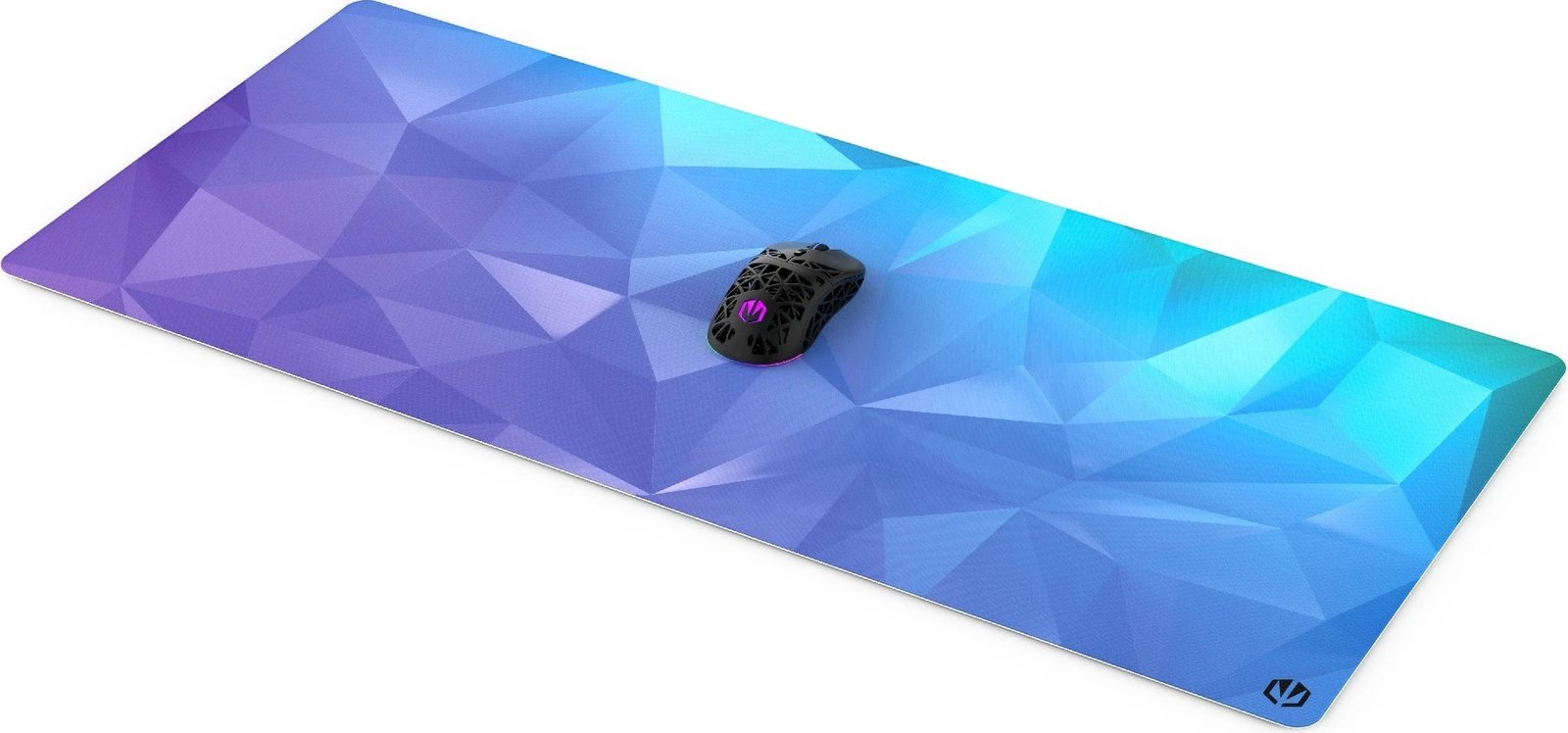 Mauspad Endorfy Crystal Blue XL, blau/lila