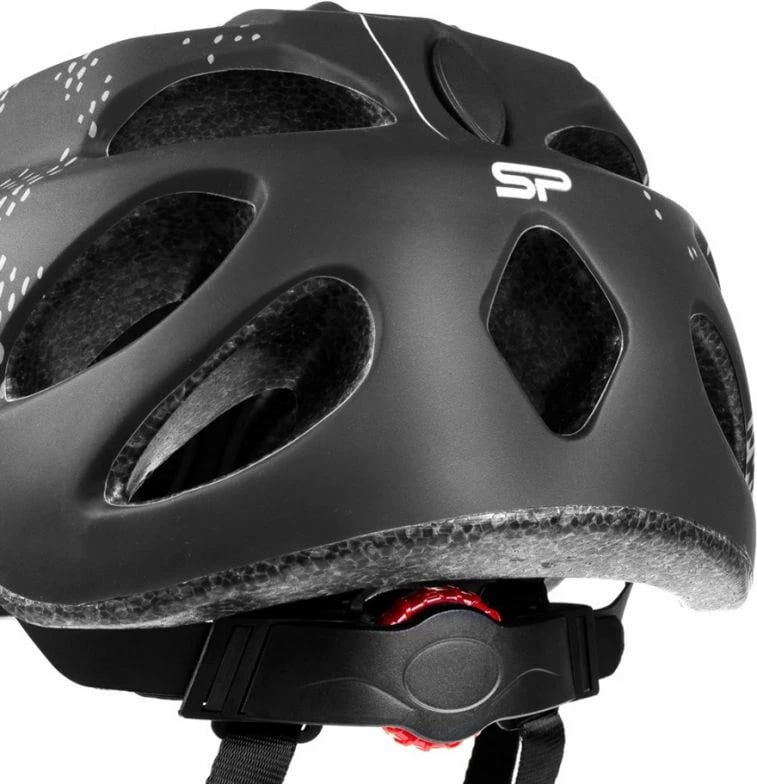 Helmetë biçiklete Spokey, uniseks, gri-e zezë