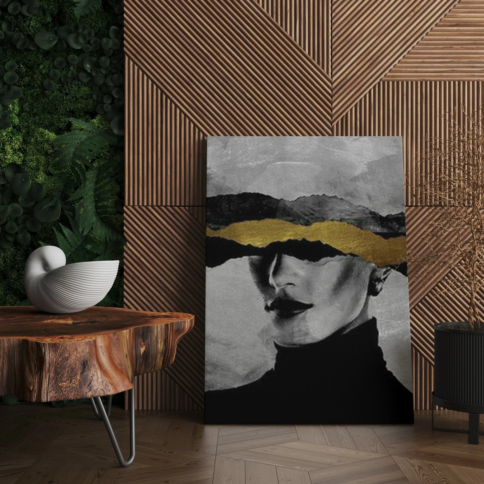 Pikturë dekorative në kanavacë, shumëngjyrëshe, Wallity, ASR_CNV25-43, 50x70cm