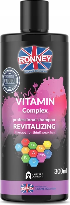 Shampon për femra Ronney Vitamin Complex Professional Shampoo Revitalizing, 300ml