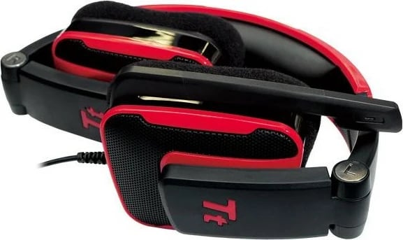 Kufje gaming Thermaltake TteSPORTS SHOCK Royal Red, 3.5mm, me mikrofon, e zezë/kuqe Kufje gaming Thermaltake TteSPORTS SHOCK Royal Red, 3.5mm, me mikrofon, e zezë/kuqe