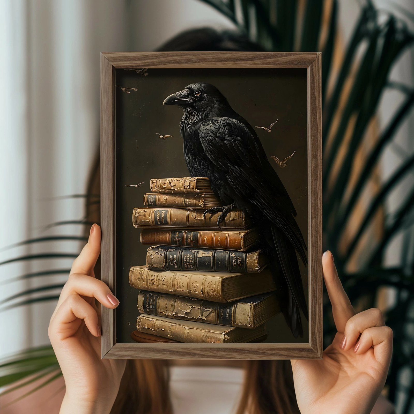 Pikturë dekorative me kornizë, MDF, Wallity, GE158-L