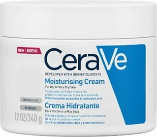 Krem hidratues për lëkurë të thatë CeraVe, 340 g