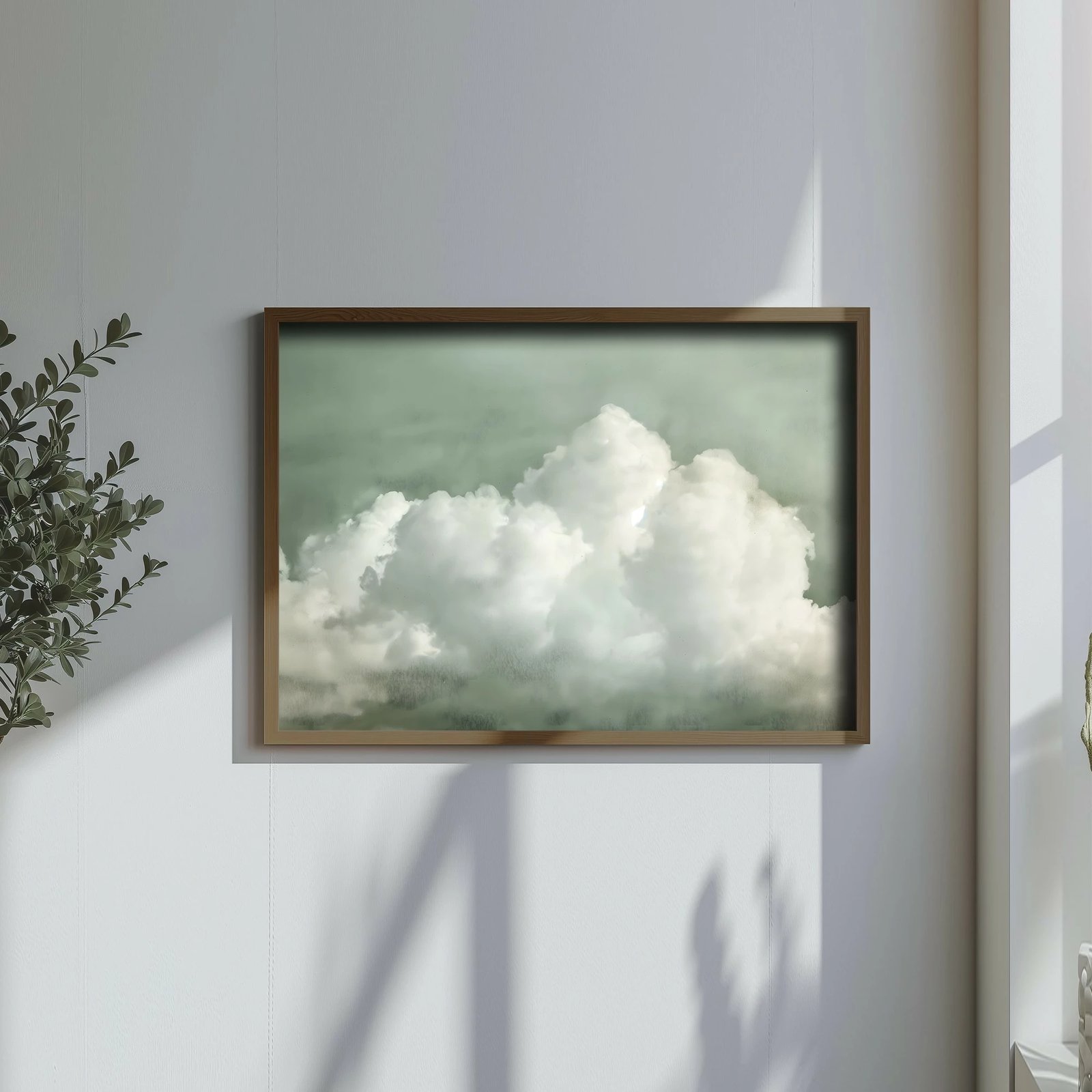 Pikturë dekorative me kornizë MDF, shumëngjyrëshe, Wallity, GE206-L