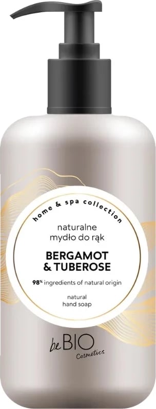 Sapun i lëngshëm për duar BeBio Ewa Chodakowska Home & Spa Collection Natural Bergamot & Tuberose për femra 300ml