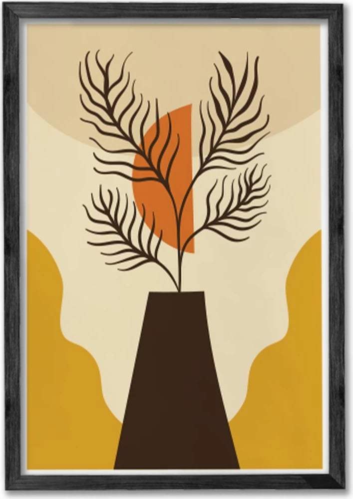 Pikturë dekorative me kornizë (3 copë), Wallity, Ersy3Syhcrv16