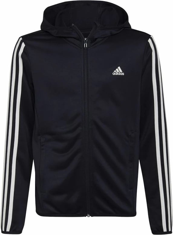 Duks me kapuç për vajza adidas, i zi