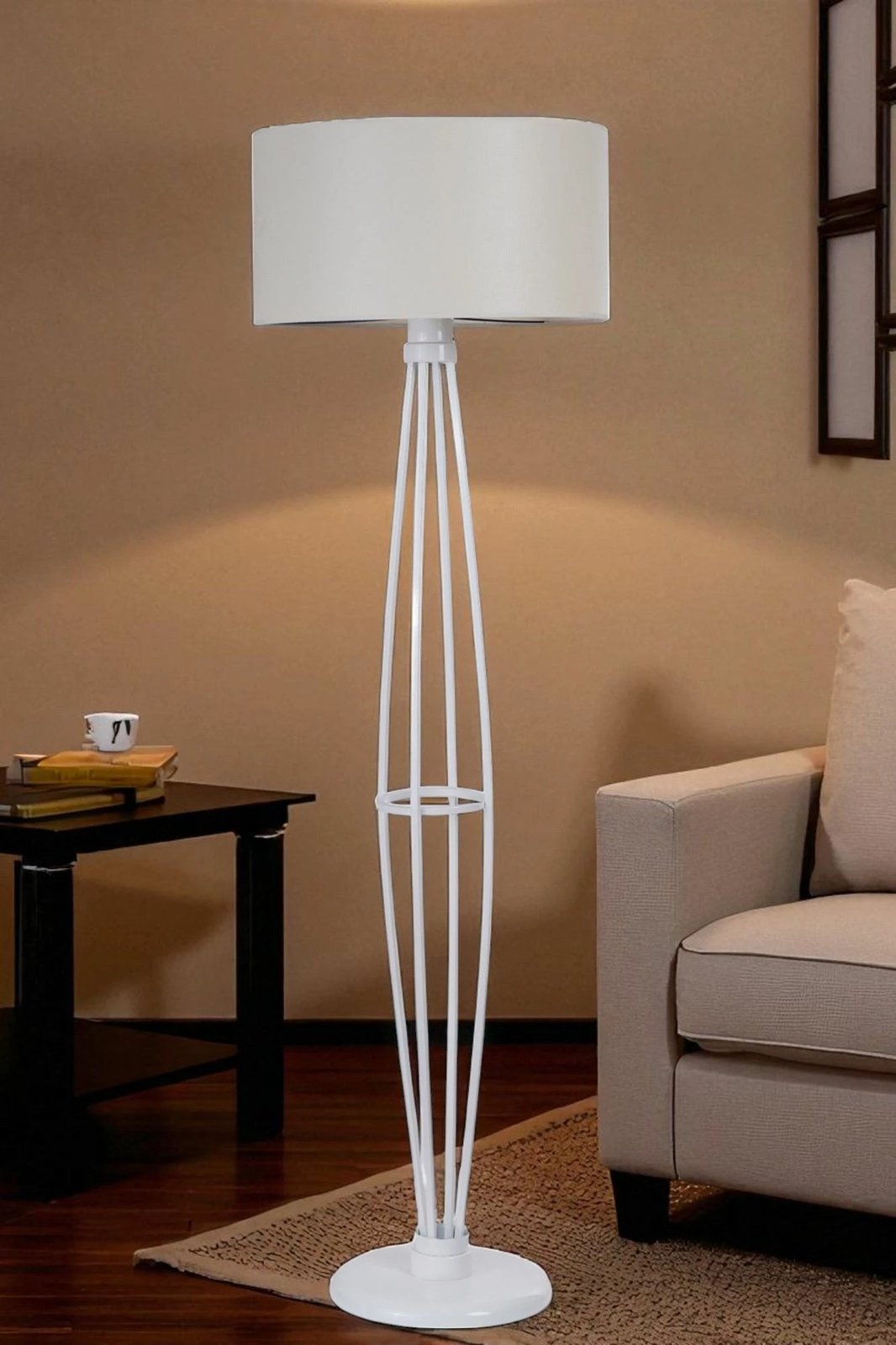 Llambë dyshemeje Opviq, 8935-7, e bardhë