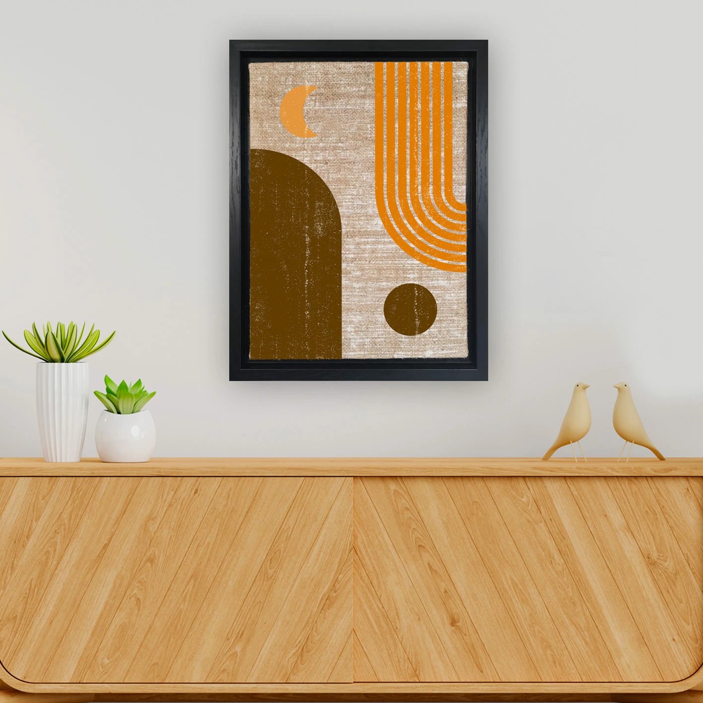 Pikturë dekorative në kanavacë, shumëngjyrëshe, Wallity LSJ61802311120, 66x96cm