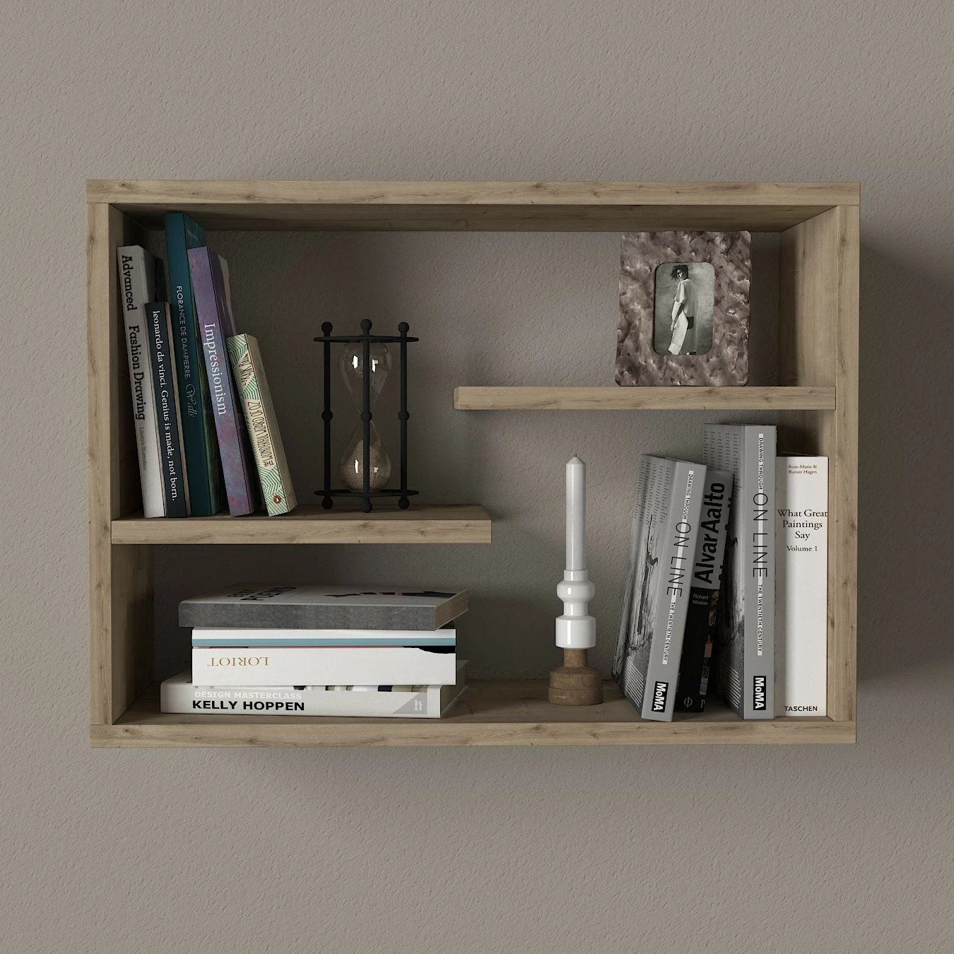 Raft muri Hanah Home, Tino, ngjyrë safir