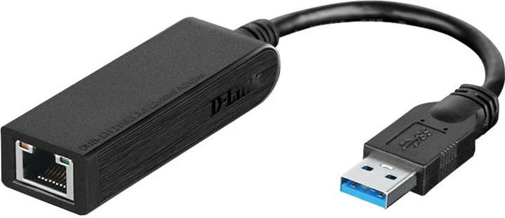Adapter rrjeti USB në Gigabit Ethernet, D-Link DUB-1312, USB 3.0, i zi