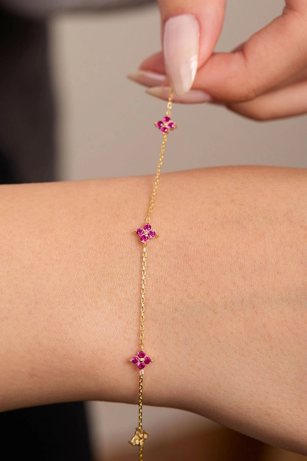 Byzylyk argjendi Elika Silver, ngjyrë ari, ELKSLVR7701A