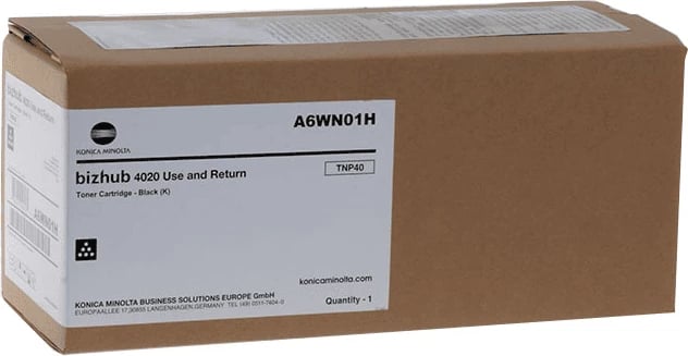 Toner Konica Minolta TNP40 A6WN01H 20000 faqe standard, zi