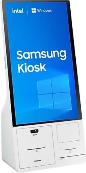 Kiosk vetëshërbimi Samsung LH24KMC3BGCXEN, 24", Intel Core i3, Windows 10 IoT, Bardhë Kiosk vetëshërbimi Samsung LH24KMC3BGCXEN, 24", Intel Core i3, Windows 10 IoT, Bardhë