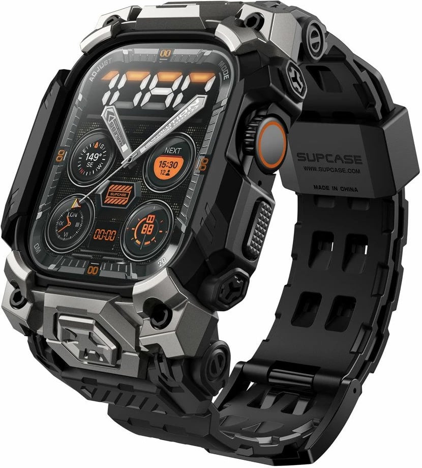 Mbështjellës Supcase Unicorn Beetle Ore për Apple Watch Ultra 1/2 49mm, Zi