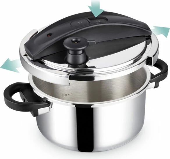 Tenxhere me presion Lamart LTDSD4, 4 L