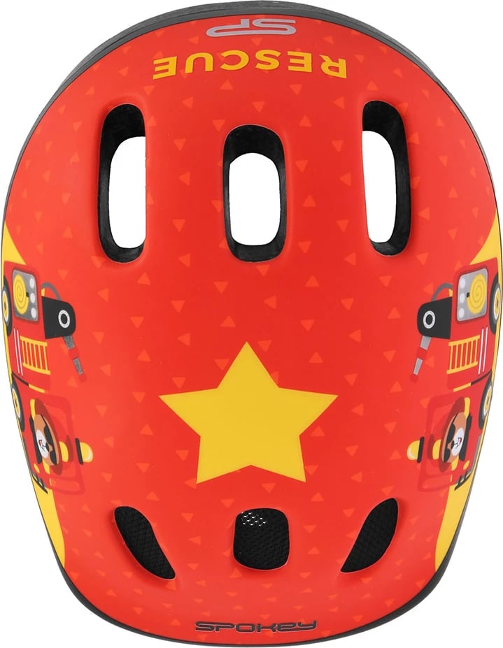 Helmetë për fëmijë Spokey, e kuqe