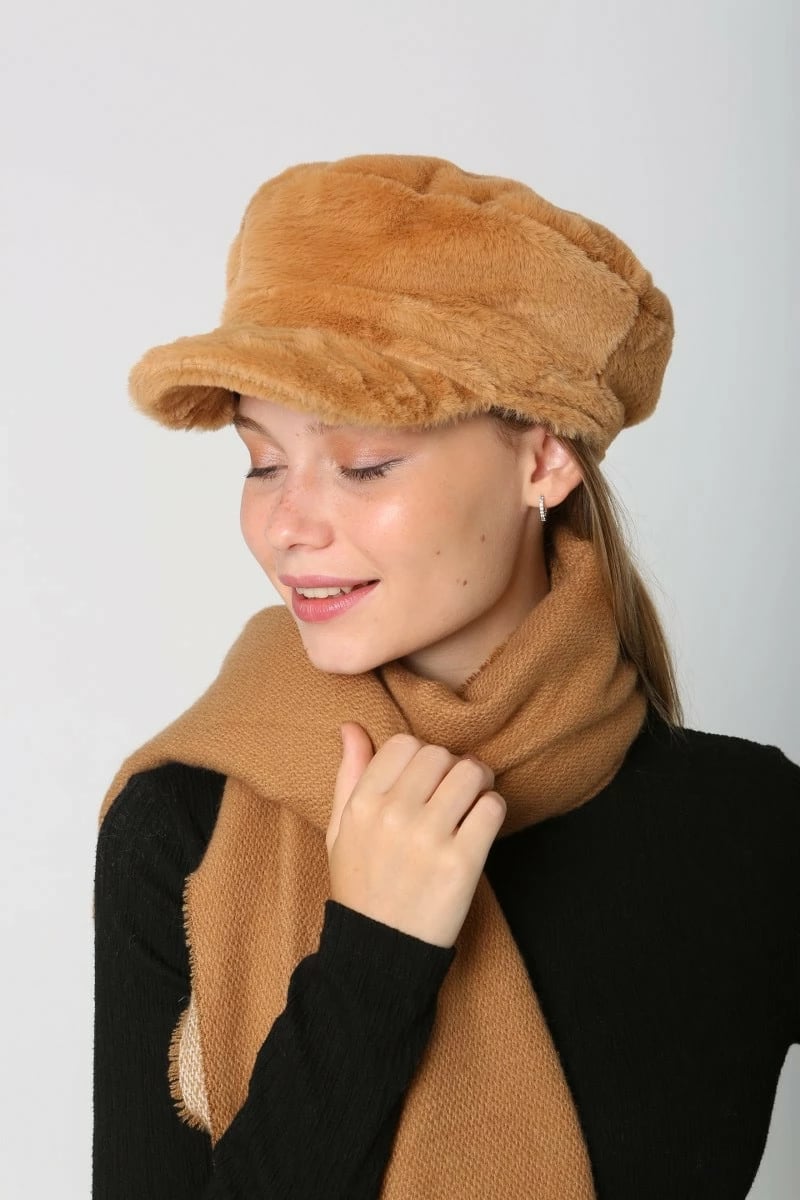 Kapelë për gra, Jumeon, Spk1128, ngjyrë deve