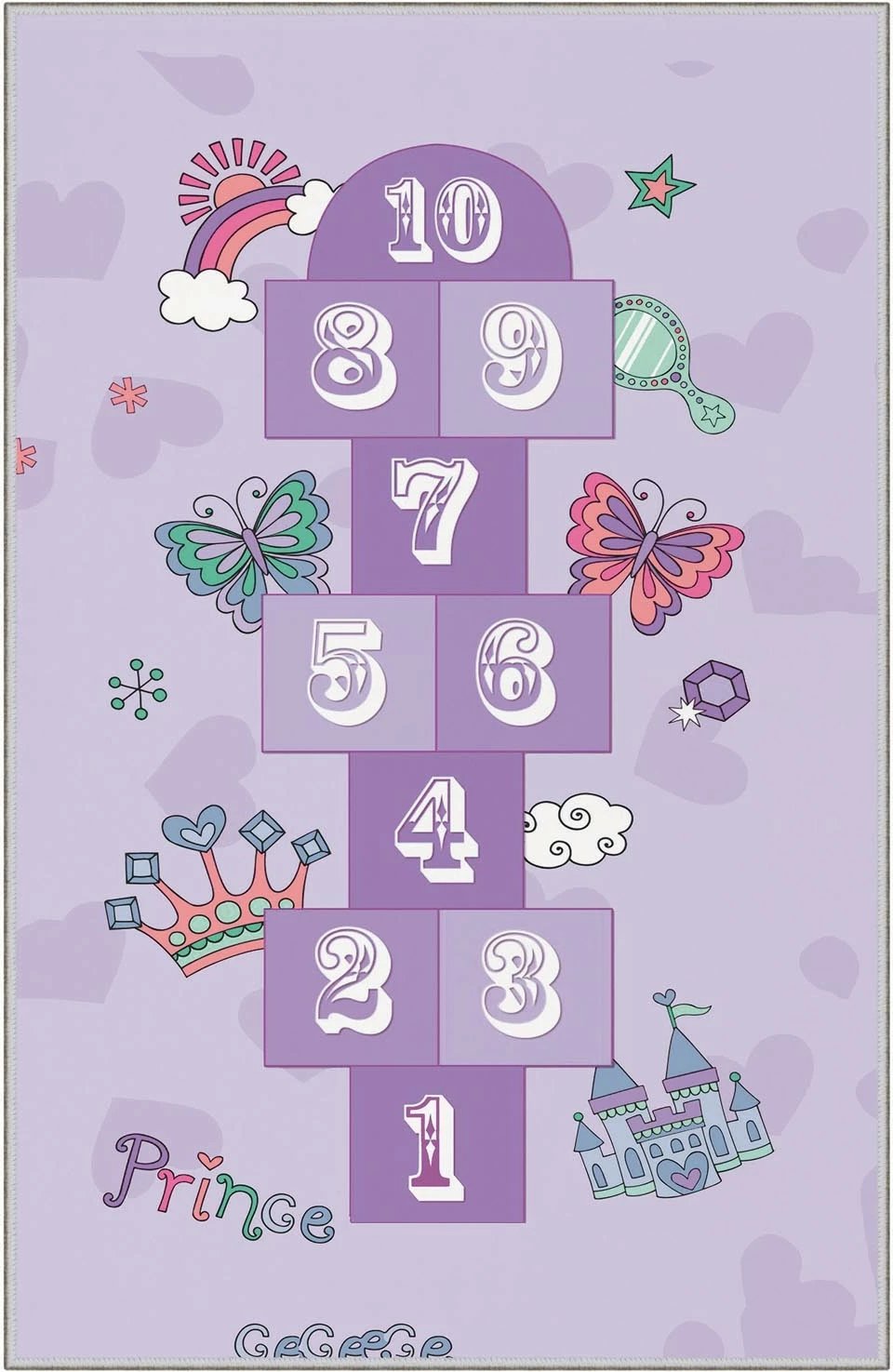 Qilim për fëmijë, shumëngjyrësh, Conceptum Hypnose, HMNT456, 80x120cm