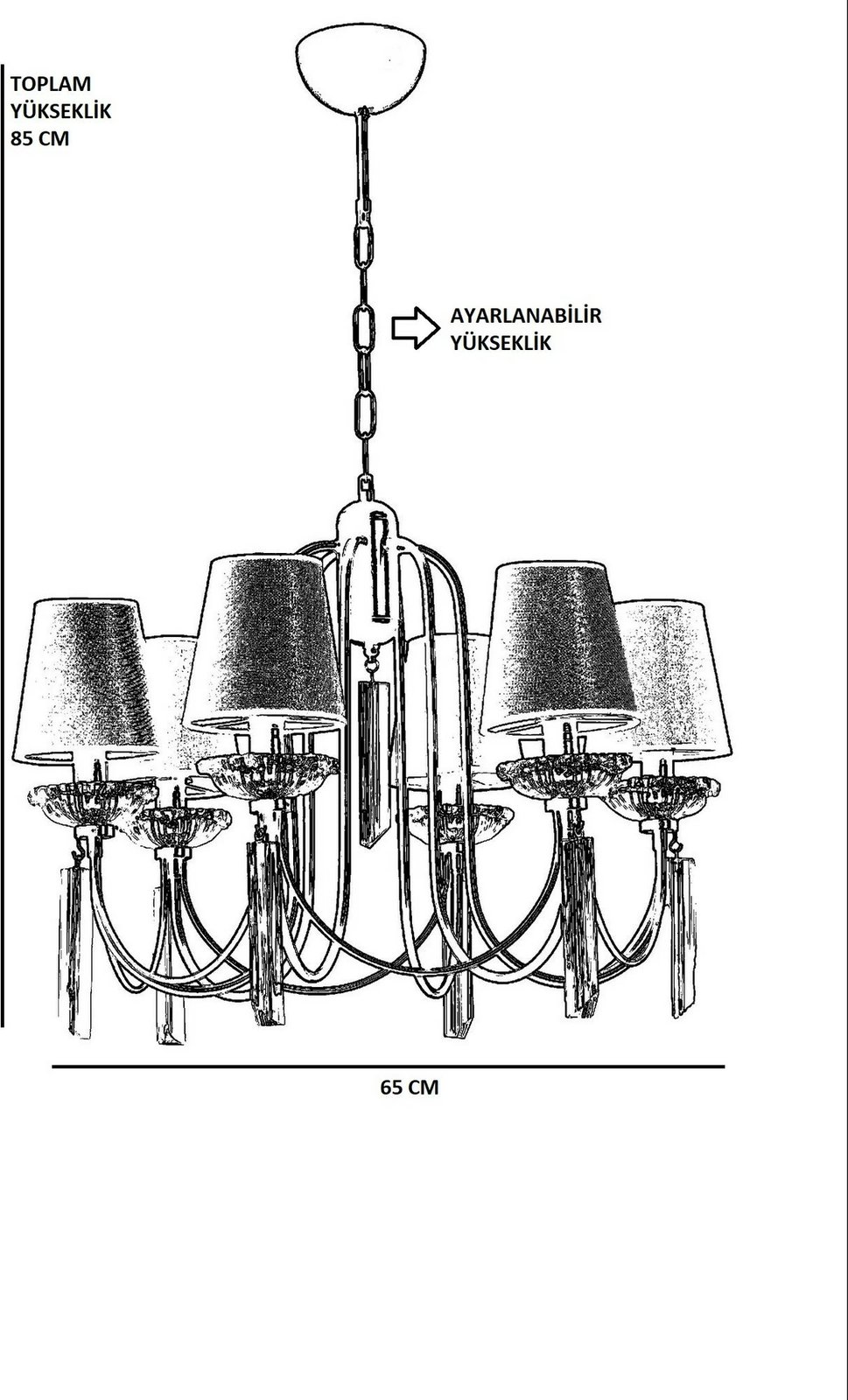 Llambadar Opviq, gri, 8753-3