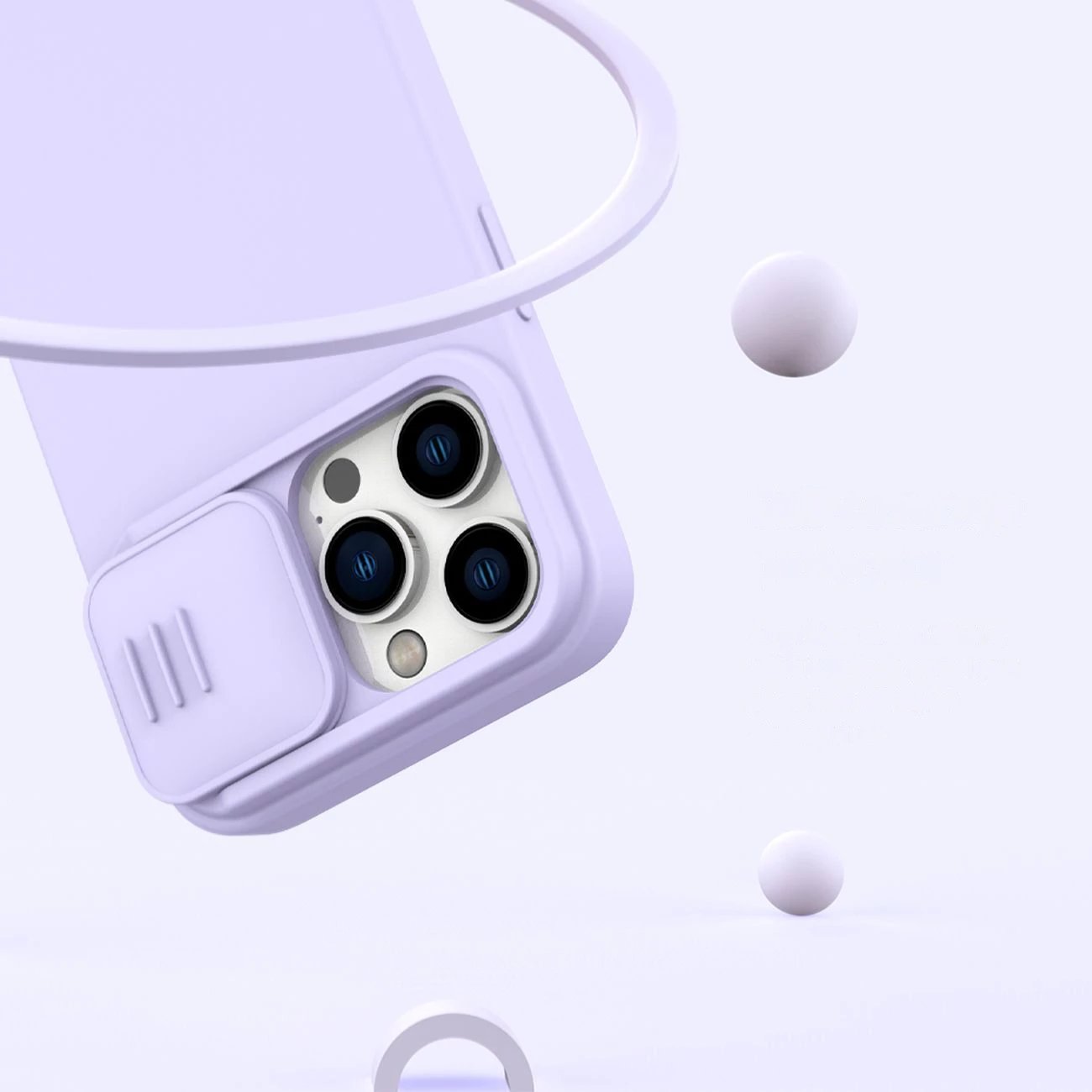 Mbështjellës Nillkin CamShield Silky Silicone për iPhone 14 Pro Max, MagSafe, kapak kamere, Kaltër Mbështjellës Nillkin CamShield Silky Silicone për iPhone 14 Pro Max, MagSafe, kapak kamere, Kaltër