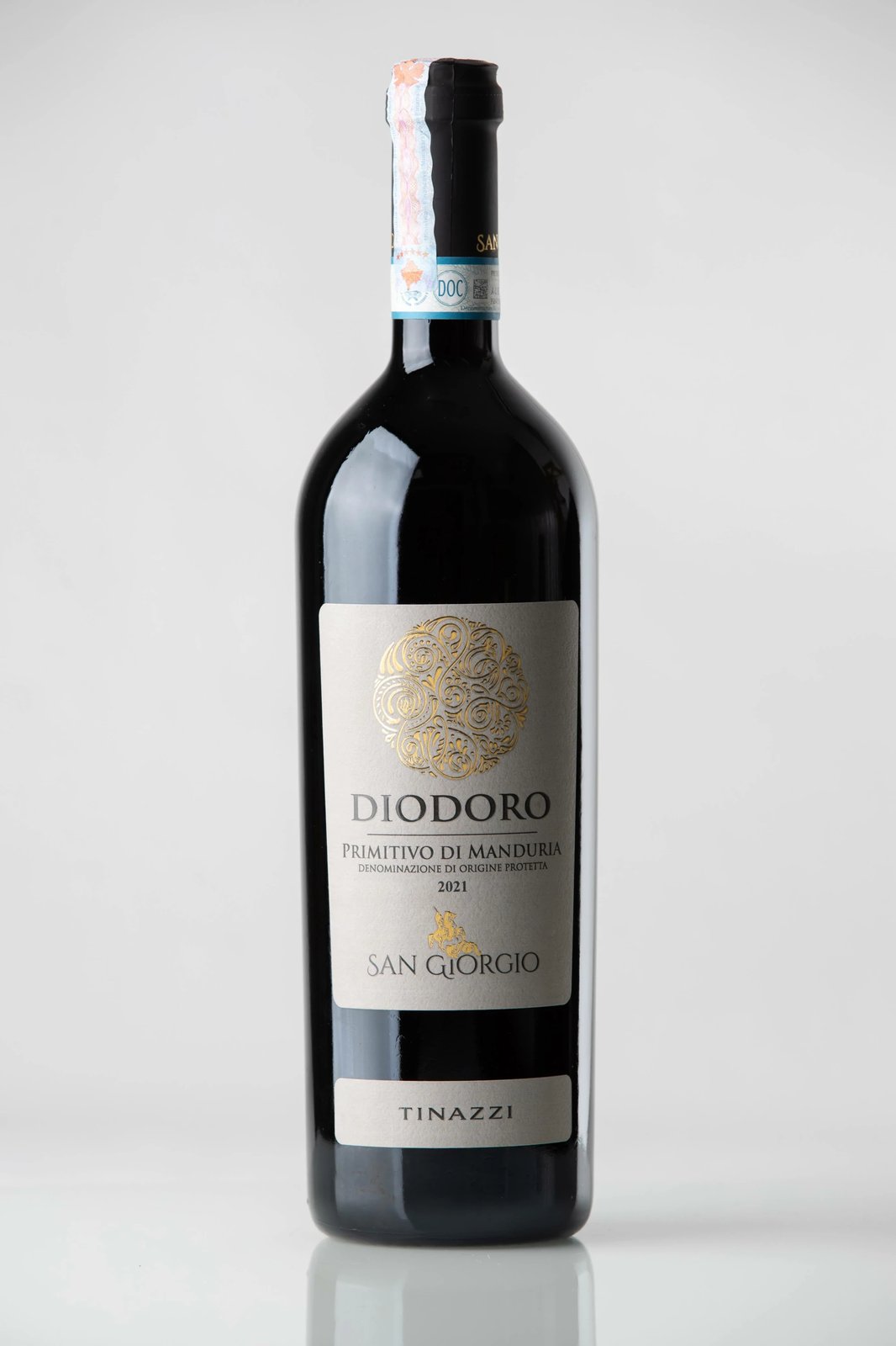 Verë e kuqe, Tinazzi Diodoro Di Manduria 2021 (Primitivo) 